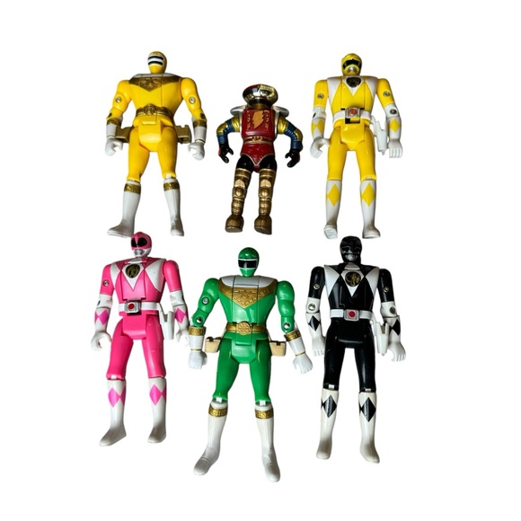 Vintage 1993-1996 Might Morphin Power Rangers Figures Alpha 5 Power Dome - Picture 1 of 16